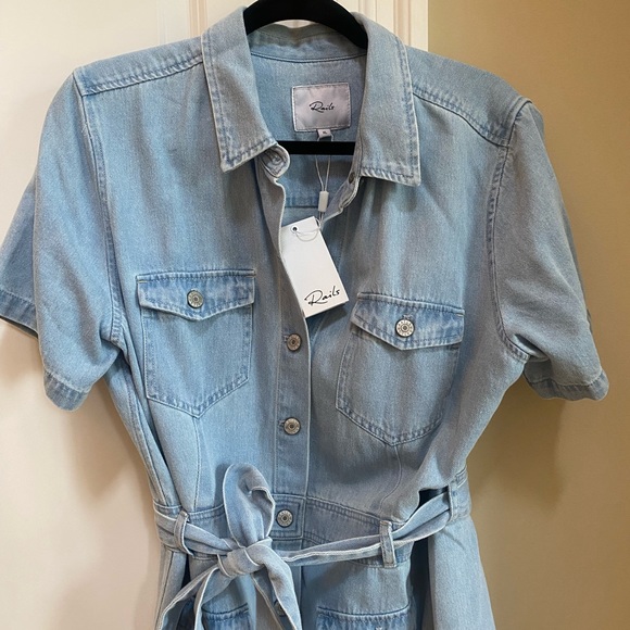 NWT Rails Danica Denim Dress - Picture 8 of 9
